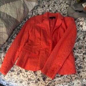 Talbots Pink Blazer Structured Suit Jacket